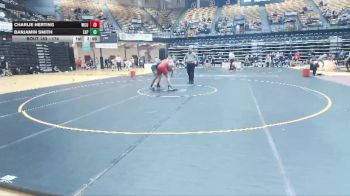 174 lbs Champ. Round 2 - Banjamin Smith, EAP OTC vs Charlie Herting, Western Colorado