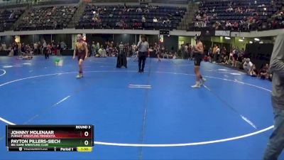 130 lbs Round 3 - Johnny Molenaar, Pursuit Wrestling Minnesota vs Payton Pillers-Siech, Big Game Wrestling Club