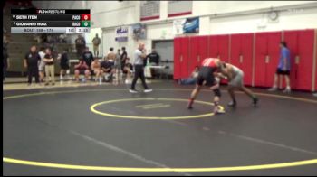 174 lbs Quarterfinal - Seth Iten, Palomar College vs Giovanni Ruiz, Bakersfield College