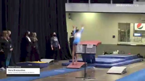 Nora Brazauskas - Women's Group, Swiss Turners Gymnastics Academy - 2021 Women's Xcel Region 4 Championships
