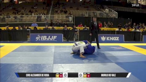 Murilo Do Vale vs Ciro Alexander De Rosa 2025 Pan Jiu Jitsu IBJJF Championship
