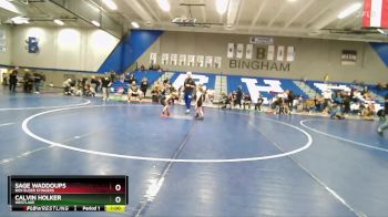 57-61 lbs Round 1 - Calvin Holker, Westlake vs Sage Waddoups, Box Elder Stingers