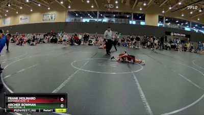 52 lbs Round 3 (6 Team) - Frank Molinaro, SouthWest Elite vs Archer Bowman, Team Gotcha