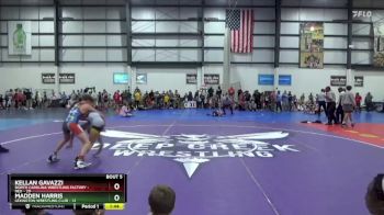 85 lbs Round 3 (4 Team) - KELLAN GAVAZZI, NORTH CAROLINA WRESTLING FACTORY - RED vs Madden Harris, LEXINGTON WRESTLING CLUB