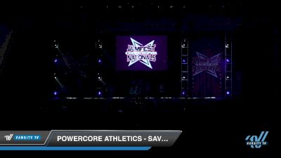 PowerCore Athletics - SAVA3E [2019 Junior - D2 - Small - B 3 Day 2] 2019 JAMfest Cheer Super Nationals