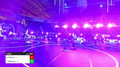 109 lbs Consi Of 4 - Shyanne Salazar, Wlv Jr Wrestling vs Layla Watkins, Black Fox Wrestling Academy