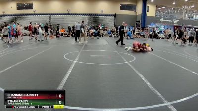 105 lbs Round 1 (4 Team) - Channing Garrett, Ohio Gold vs Ethan Raley, Junior Terps Xtreme