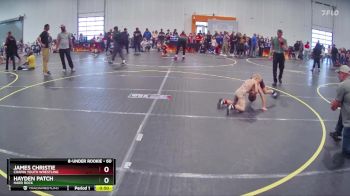 60 lbs Semifinal - Hayden Patch, Hard Rock vs James Christie, Chapin Youth Wrestling