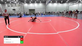 106A lbs Rr Rnd 1 - Turner Ross, Edmond North vs Ethan Andreula, Long Beach Hs/savage