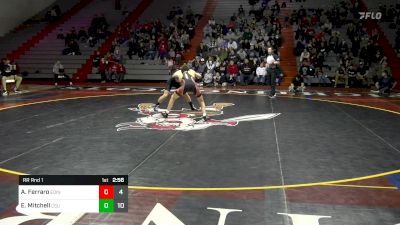 141 lbs Rr Rnd 1 - Anthony Ferraro, Edinboro vs Ethan Mitchell, Cleveland State