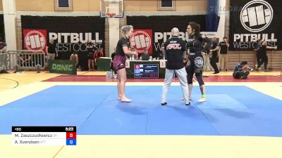 Magdalena Zaszczudłowicz vs Ane Svendsen 2022 ADCC Europe, Middle East & African Championships