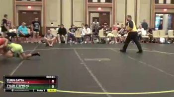 117 lbs Round 4 (6 Team) - Tyler Stephens, Headhunters Black vs Zubin Gatta, Team Ontario (Forge)