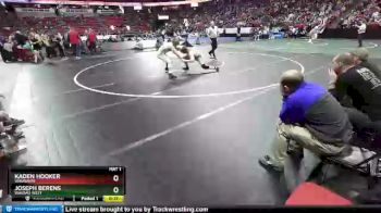 D1-195 lbs Cons. Semi - Kaden Hooker, Waunakee vs Joseph Berens, Wausau West
