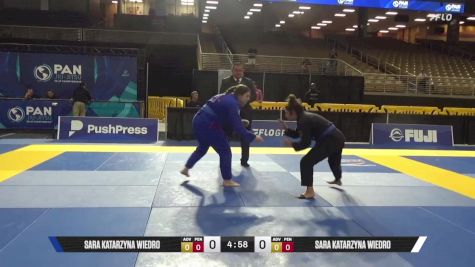 Felice Ann Baughman vs Sara Katarzyna Wiedro 2025 Pan Jiu Jitsu IBJJF Championship