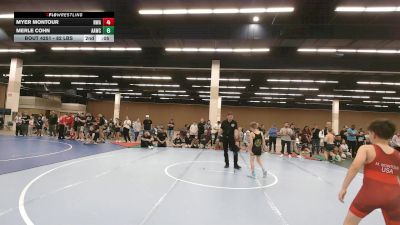 92 lbs Cons. Semis - Evan Allison, Texans Wrestling Club vs Kenneth Bertron, Spartan Mat Club