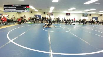 113 lbs Cons. Round 6 - Luke Villarreal, Redwood vs Cash McClurg, Granite Hills