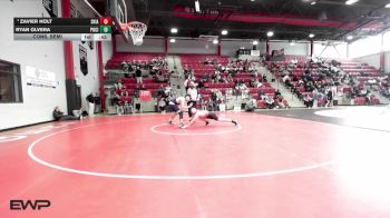 144 lbs Cons. Semi - Zavier Holt, SKIATOOK vs Ryan Olvera, PONCA CITY