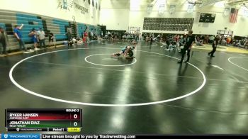 136-140 lbs Round 2 - Jonathan Diaz, Kelly Walsh vs Ryker Hansen, Cheyenne East