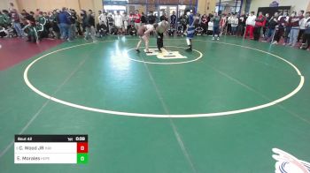 120 lbs Round Of 64 - Cale Wood JR, Haverhill vs Elijah Morales, Hope