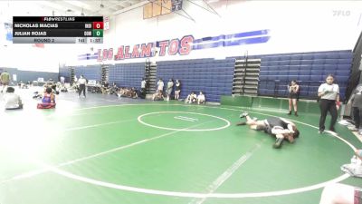 165 lbs Round 2 - Julian Rojas, Downey vs Nicholas Macias, Silverback Wrestling Club