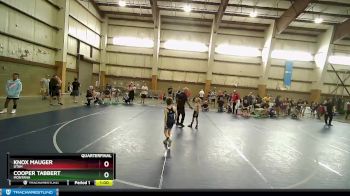 56 lbs Quarterfinal - Cooper Tabbert, Montana vs Knox Mauger, Utah