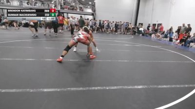 144 lbs Semis & 1st Wrestleback (8 Team) - Brendon Katimbang, Savage WA Nightmares vs Gunnar Maciejewski, Steller Trained Caij Vanda