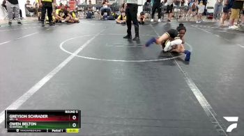 52 lbs Round 5 (8 Team) - Owen Belton, Scorpions vs Greyson Schrader, HFL