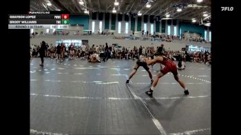 144 lbs Round 1 (4 Team) - Brody Williams, Trojan WC vs Grayson Lopez, Pasco Wolfpack WC