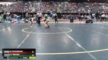 100 lbs Cons. Round 3 - Isabelle Tamondong, Douglas vs Makayla Trevino, Chiawana