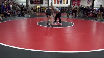 150 lbs Quarterfinal - Jaxson Wedekind, Louisa-Muscatine vs Lane Kieffer, Dubuque Hempstead