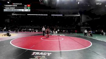 170 lbs Champ. Round 2 - Eliza Sumait, Marysville vs Elizabeth Boyd, Ceres