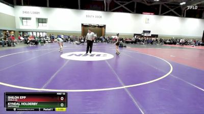 100A Cons. Round 2 - Shiloh Epp, Paola HS vs Kyndal Holderby, Smithville