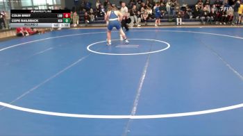 215 lbs Round 3 - Colin Breit, Liberty North vs Cope Railsback, Norton Community HS