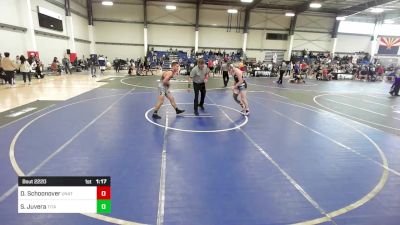 157 lbs Round Of 32 - Dallas Schoonover, Unattached vs Sergio Juvera, Titans WC