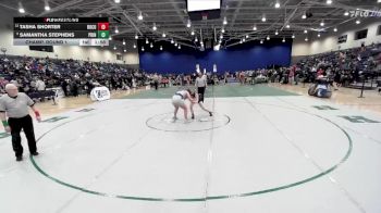 152 lbs Champ. Round 1 - Samantha Stephens, Prince George vs Tasha Shorter, Rockbridge County