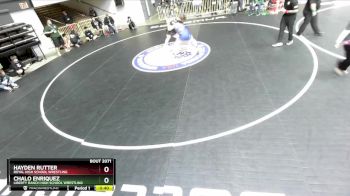 175 lbs Cons. Round 5 - Hayden Rutter, Royal High School Wrestling vs Chalo Enriquez, Liberty Ranch High School Wrestling