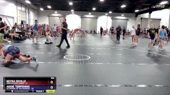 102 lbs Round 7 (8 Team) - Keyra Seville, MGW Slaying Sirens vs Aggie Terpening, U2 Women Of The Uprising