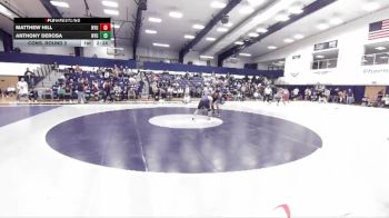 197 lbs Cons. Round 2 - Anthony Derosa, New York University vs Matthew Hill, New York University