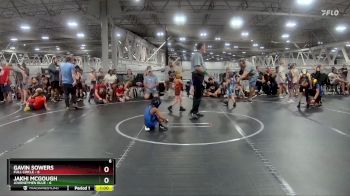 48 lbs Finals (2 Team) - Gavin Sowers, Full Circle vs Jakhi McGough, Journeymen Blue