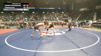 3A-190 lbs Quarterfinal - Monte Blank, Lovell vs Brandt Eichenberger, Torrington