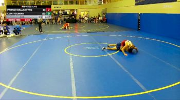 141 lbs Round 1 (6 Team) - Clint Gilbert, Andrew College vs Parker Ballantyne, North Idaho College
