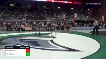 3A-145 lbs Cons. Round 1 - Brett Stanton, Green River vs Walker Simianer, Newcastle/Upton