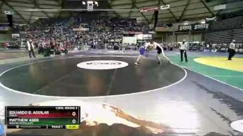 4A 220 lbs Cons. Round 3 - Eduardo B. Aguilar, Pasco vs Matthew Ager, Rogers (Puyallup)