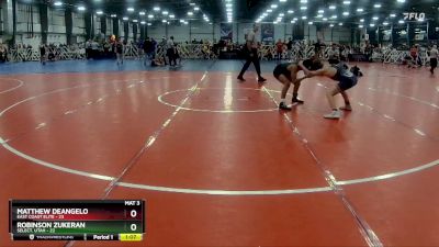 110 lbs Rd# 9- 2:15pm Saturday Final Pool - Robinson Zukeran, SELECT, Utah vs Matthew DeAngelo, East Coast Elite