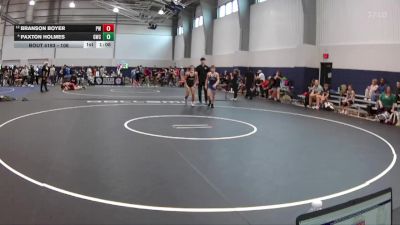 106 lbs Quarterfinal - Branson Boyer, Predator Wrestling vs Paxton Holmes, Global Wrestling Club