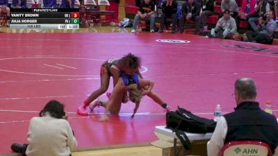 106 lbs Final - Vanity Brown, OK (W) vs Julia Horger, PA (W)