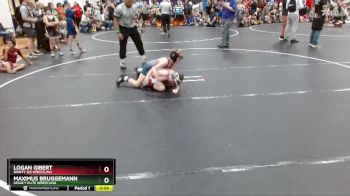 85 lbs Cons. Round 1 - Logan Gibert, Ninety Six Wrestling vs Maximus Bruggemann, Legacy Elite Wrestling