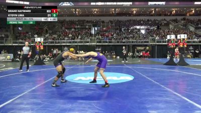 174 lbs Prelim - Drake Hayward, Minnesota St. vs Kydyn Lima, San Fran. St.