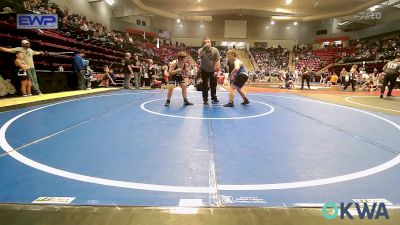 120-131 lbs Semifinal - Hazen Crank, R.A.W. vs Harrison Kelley, Broken Arrow Wrestling Club