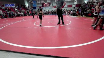 43 lbs Quarterfinal - Judah Gibe, Grove Takedown Club vs Baker Hyso, Jay Wrestling Club